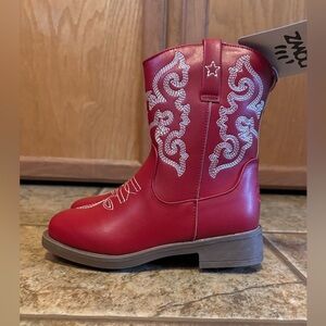 NWT PAWZ boys cowboy boots sz 1